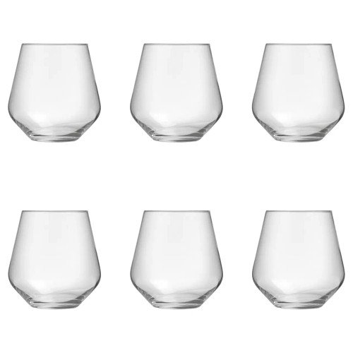 Royal Leerdam Wasserglas Carre 47,5 cl 6 Stück