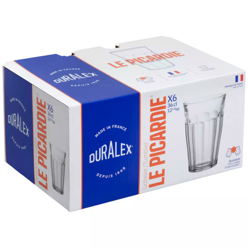 Duralex Longdrink Picardie 36 cl - Transparant 6 stuks