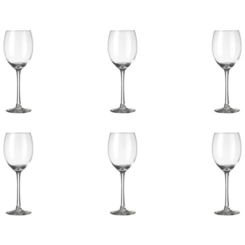 Royal Leerdam Wine glass Plaza 33 cl - Transparent 6 pieces