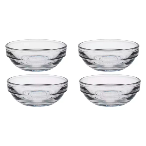 Duralex Bowl Lys 6 cm 3.5 cl Transparent Hard Glass 4 pieces