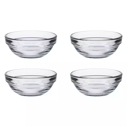 Duralex  Lys Schale 7,5 cm 7 cl Transparentes Hartglas 4 Stück