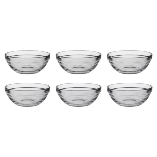 Duralex Bowl Lys 12 cm 31 cl Transparent Hard Glass 6 pieces