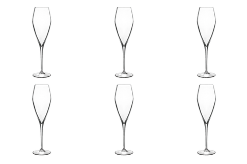Luigi Bormioli Champagne flûte Atelier 27 cl - Transparent 6 pieces