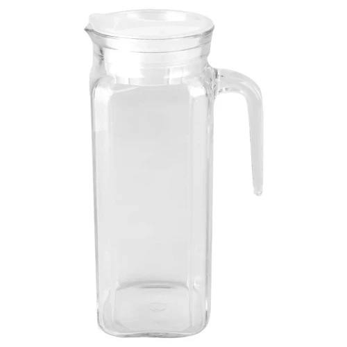 Borgonovo Jug with lid Igloo 1.2 l Transparent 