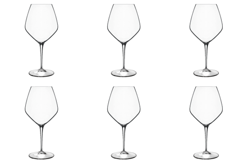 Luigi Bormioli Wine glass Atelier 80 cl - Transparent 6 pieces Luigi Bormioli Wine glass Atelier 80 cl - Transparent 6 pieces