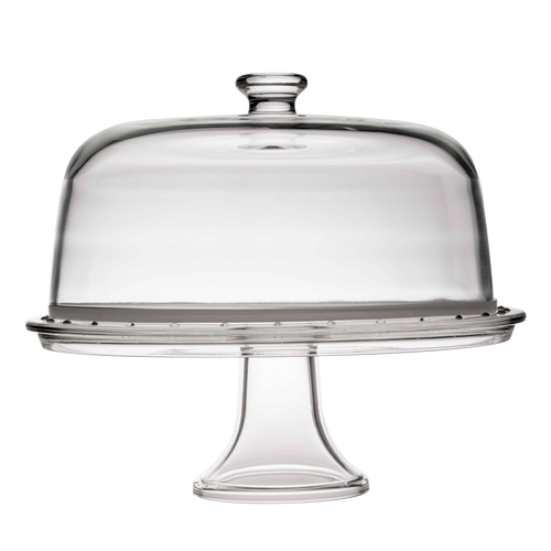 Borgonovo Taartplateau met stolp Palladio 31 cm Glas