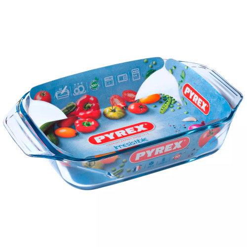 Pyrex  Irresistible Auflaufform 27 x 17 x 6 cm 1,4 l - Transparent 1 Stück