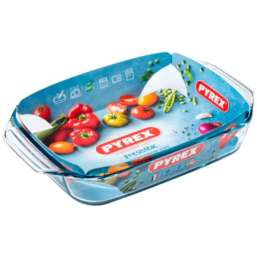 Pyrex Oven dish Irresistible 39 x 25 x 7 cm 3.8 l - Transparent 1 piece