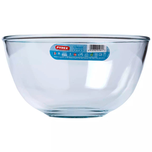 Pyrex Beslagkom Classic 24 cm 3 l Borosilicaat
