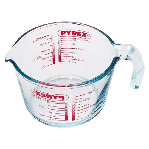 Pyrex Maatbeker 1 l Borosilicaat 1 stuk