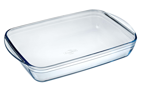 O.cuisine Auflaufform 39 x 24 x 6 cm 3,6 l - Transparent 1 Stück