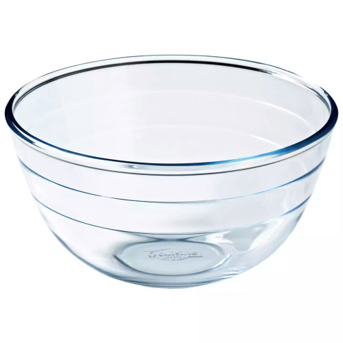 O.cuisine Schüssel 21 cm 2 l Transparentes Borosilikat 1 Stück