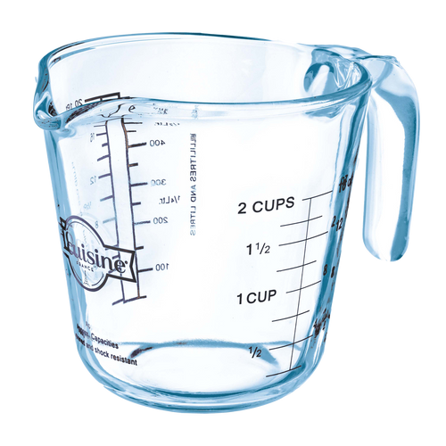 O.cuisine Measuring cup 50 cl Borosilicate 1 piece
