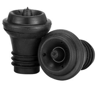 Bar Professional Wijn/Champagnestopper Tools Zwart