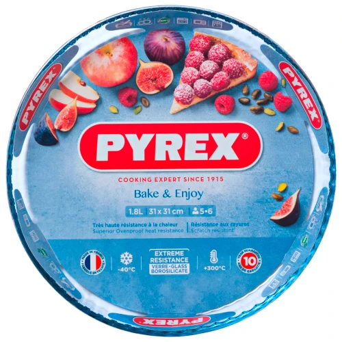 Pyrex Taartvorm Bake&Enjoy 31 cm Borosilicaat