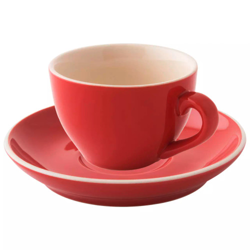 Palmer Cup and saucer Colors 18 cl - 14 cm Red 6 pcs.