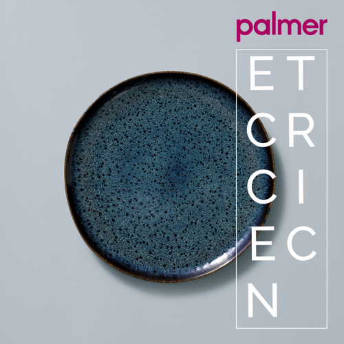 Palmer  Eccentric Tafelservice Steingut 6-Personen 24-teilig Blau Palmer  Eccentric Tafelservice Steingut 6-Personen 24-teilig Blau