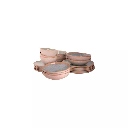 Palmer  Light Blue Sea Tafelservice Steingut 6-Personen 24-teilig Blau