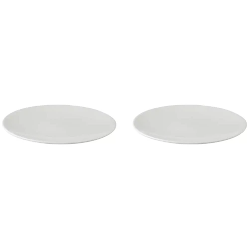 Palmer Plate coupe White Delight 25 cm White Porcelain 2 pcs.