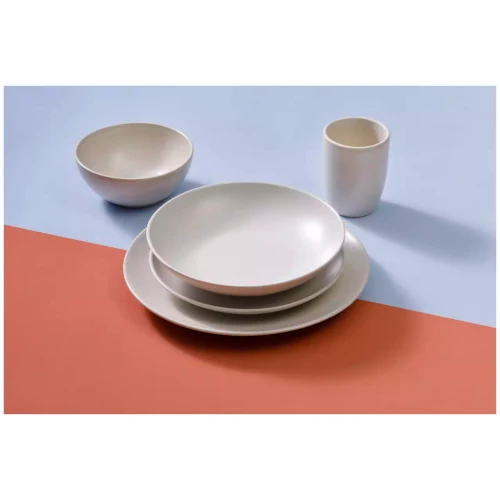 Mammoet Schaal Spirit 15 cm 51 cl Wit Stoneware 2 stuks
