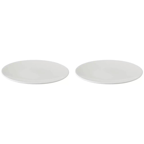 Palmer Plate coupe White Delight 21 cm White Porcelain 2 pcs.