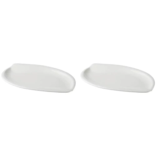 Palmer Plate White Delight 28 x 19 cm White Porcelain 2 pcs.