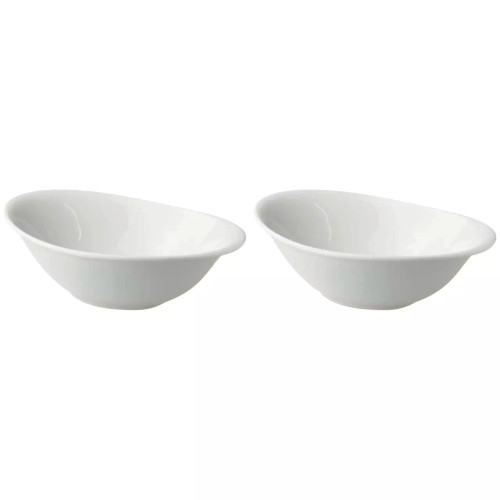 Palmer Bowl White Delight 21 x 13.5 cm 45 cl White Porcelain 2 pcs.