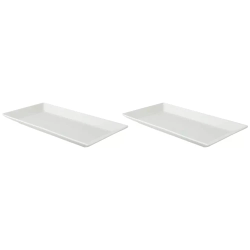 Palmer Bowl White Delight 28.5 x 15 cm White Porcelain 2 pieces