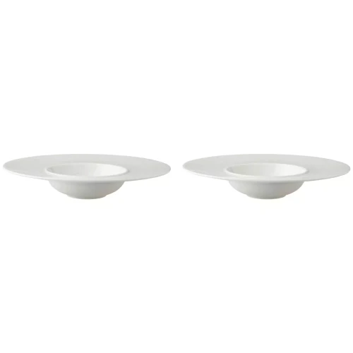 Palmer  White Delight Nudelteller 24 cm Weißes Porzellan 2 St.