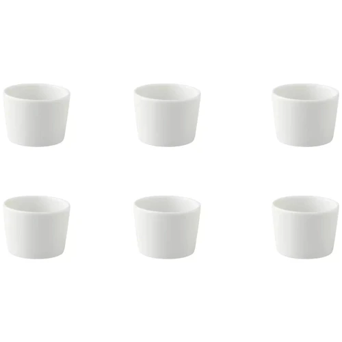 Palmer Bowl White Delight 6 cm 8 cl White Porcelain 6 pieces