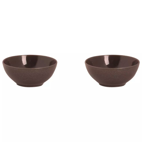 Mammoet Schaal Spirit 15 cm 51 cl Grijs Stoneware 2 stuks