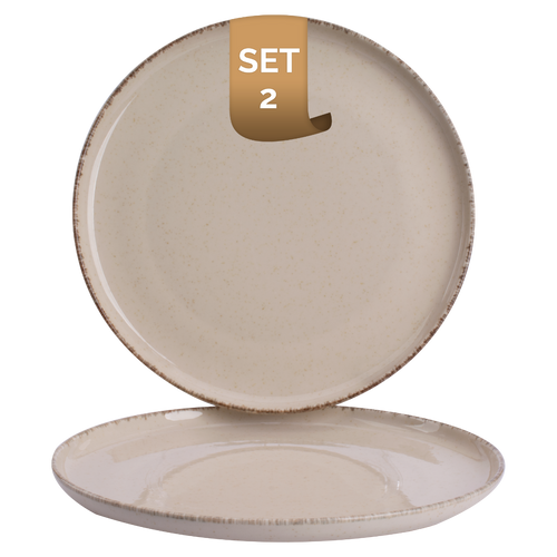 Palmer Plate Antigo 28 cm Porcelain Cream 2 pcs. Palmer Plate Antigo 28 cm Porcelain Cream 2 pcs.