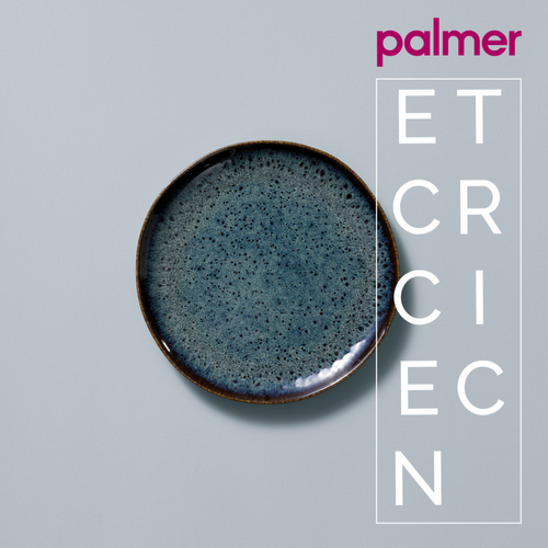 Palmer Plate Eccentric 22 cm Blue Stoneware 2 pcs.