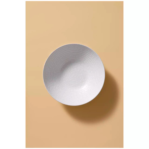 Palmer  Ripple Schüssel 24 cm 1,8 l Offwhite Steingut 2 Stück