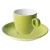 Maastricht Porselein Koffiekop en schotel Bart Colour Cafe 17 cl Groen 2 stuks