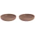 Palmer Bord diep Sandy Loam 22 cm Grijs Stoneware 2 stuks
