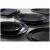 Maastricht Porselein  Tahiti Teller 30 cm Schwarzes Porzellan 2 Stück
