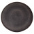 Palmer Bord diep Houston 22 cm Zwart Grijs Stoneware 2 stuks