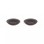 Palmer Bord diep Houston 22 cm Zwart Grijs Stoneware 2 stuks