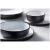Maastricht Porselein  Cosmic Schüssel 16 cm 55 cl Schwarz Weiß Porzellan 2 Stück