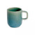 Palmer Espresso cup and saucer Miami 8 cl - 5.5 cm Green Stoneware 2 pcs.