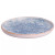 James Cooke Bord Azure Vintage 22 cm Blauw Wit Stoneware 2 stuks