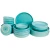 James Cooke  Bliss Geschirrset Steingut 6-Personen 24-teilig Hellblau