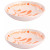 Colori Del Sud Cazorla Deco Plate 11.5 cm Pink 2 pieces
