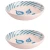 Colori Del Sud Cazorla Deco Bord 15.5 cm Blauw 2 stuks