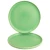 James Cooke Bord Bliss 28 cm Groen Stoneware 2 stuks