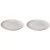 Palmer Bord Light Blue Sea 28.5 cm Blauw Wit Stoneware 2 stuks