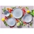 Palmer Plate deep Light Blue Sea 22 cm Blue White Stoneware 2 pcs.
