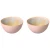 Palmer Schaal Light Blue Sea 15 cm 80 cl Wit Blauw Stoneware 2 stuks