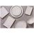 Maastricht Porselein Bord Akoya 18 x 13 cm Crème Porselein 2 stuks